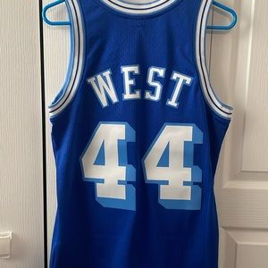 Mens Mitchell & Ness NBA Swingman Jersey 1960 Los Angeles Lakers Jerry West.